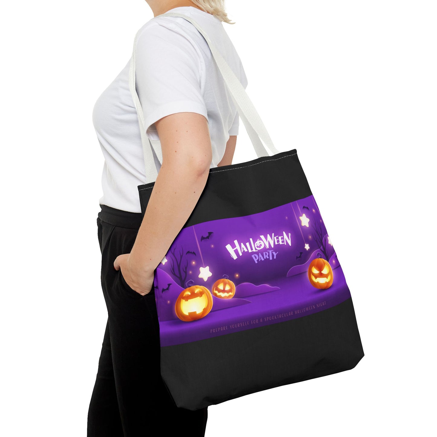 🎃 Halloween Party Tote Bag – Your Go-To Bag for Spooky Season Fun