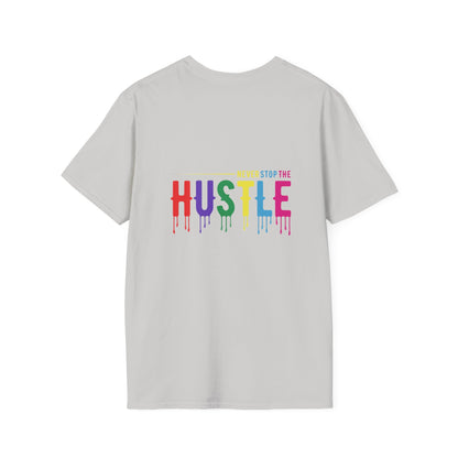 Colorful Hustle Tee – Soft T-Shirt for Entrepreneurs