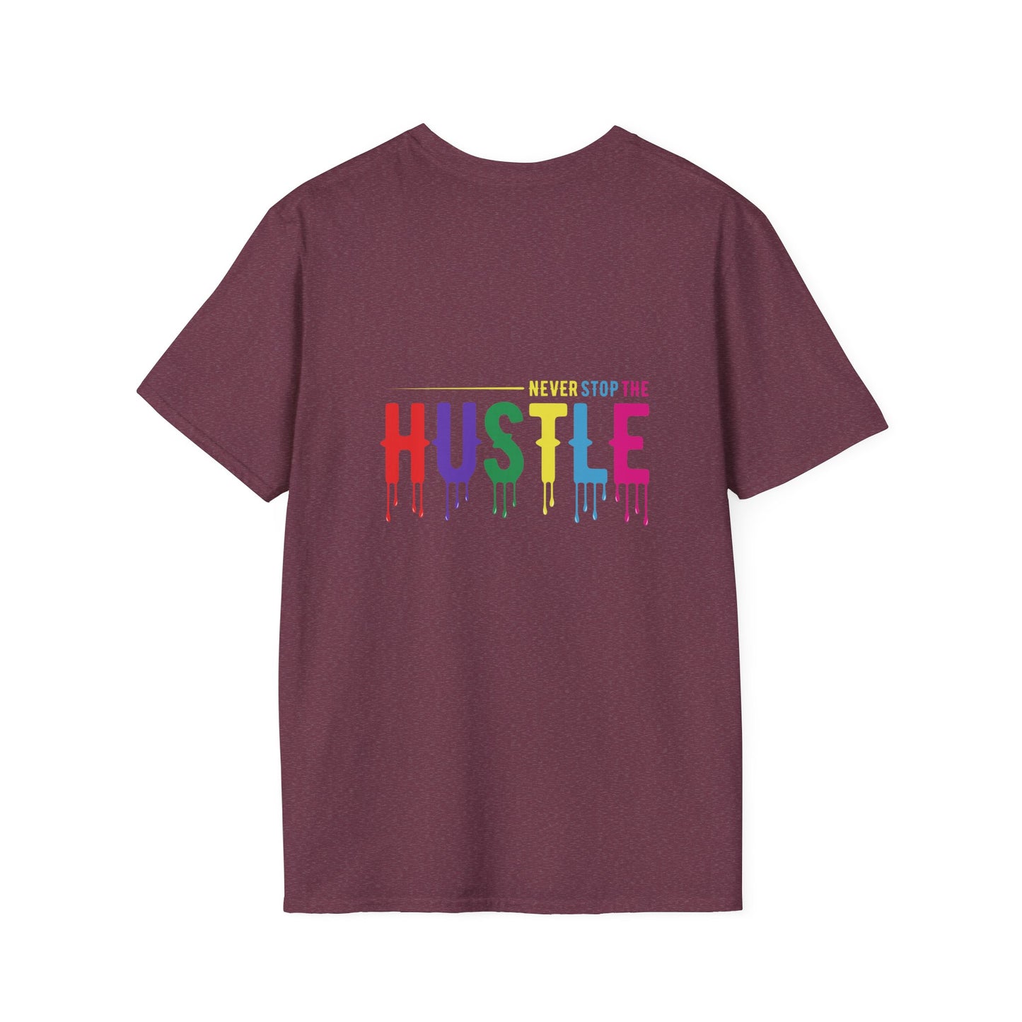 Colorful Hustle Tee – Soft T-Shirt for Entrepreneurs