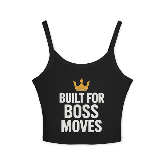 Boss Moves Spaghetti Strap Tank Top