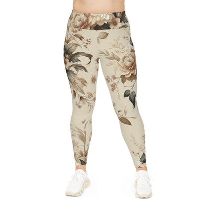 SoftStep Curve Leggings – Plus Size Comfort with Style