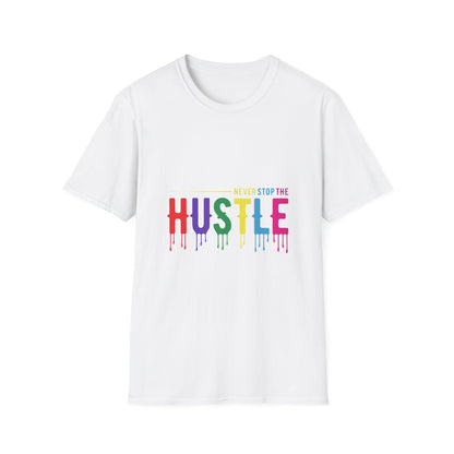 Colorful Hustle Tee – Soft T-Shirt for Entrepreneurs