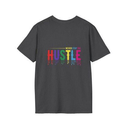 Colorful Hustle Tee – Soft T-Shirt for Entrepreneurs