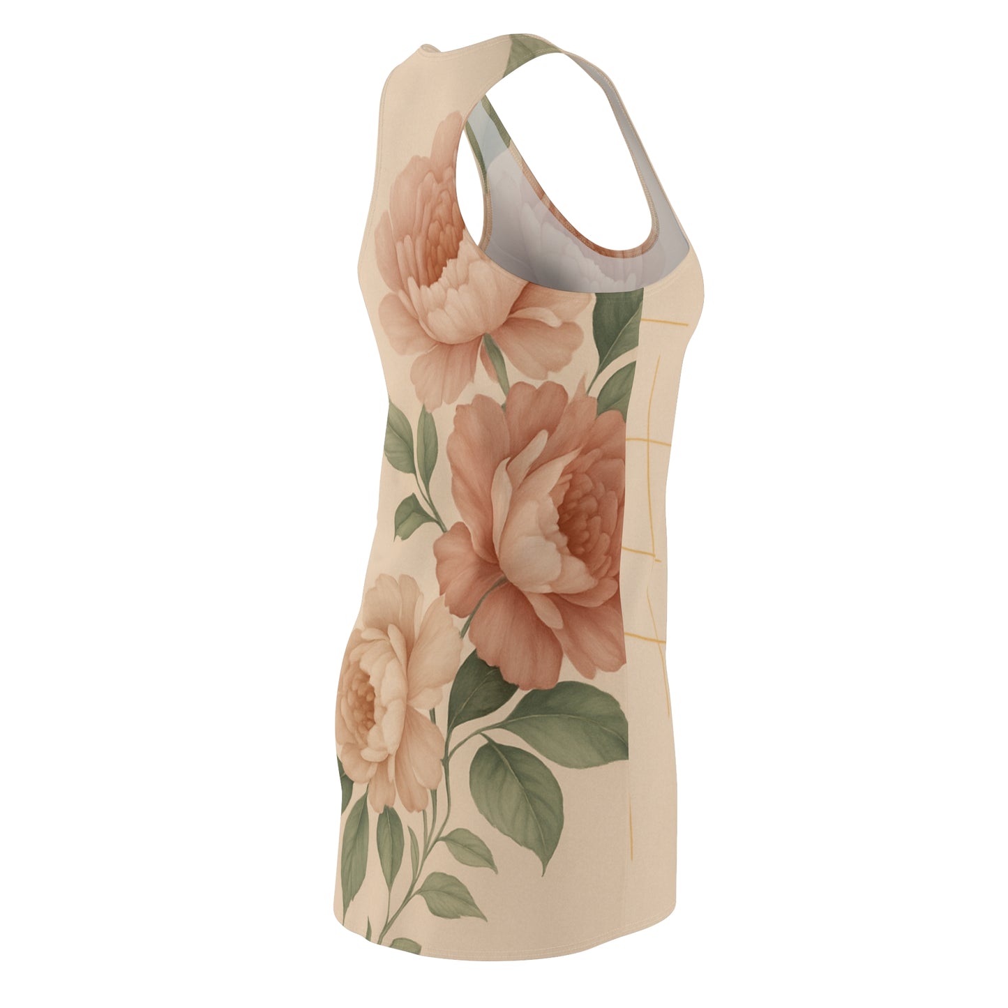 Timeless Petals – Lightweight Floral Racerback Dress