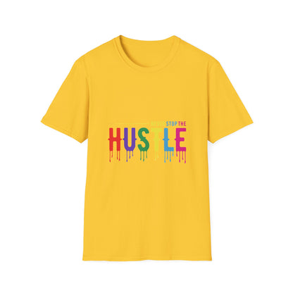 Colorful Hustle Tee – Soft T-Shirt for Entrepreneurs