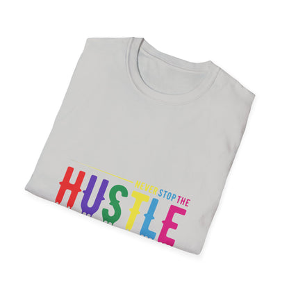 Colorful Hustle Tee – Soft T-Shirt for Entrepreneurs