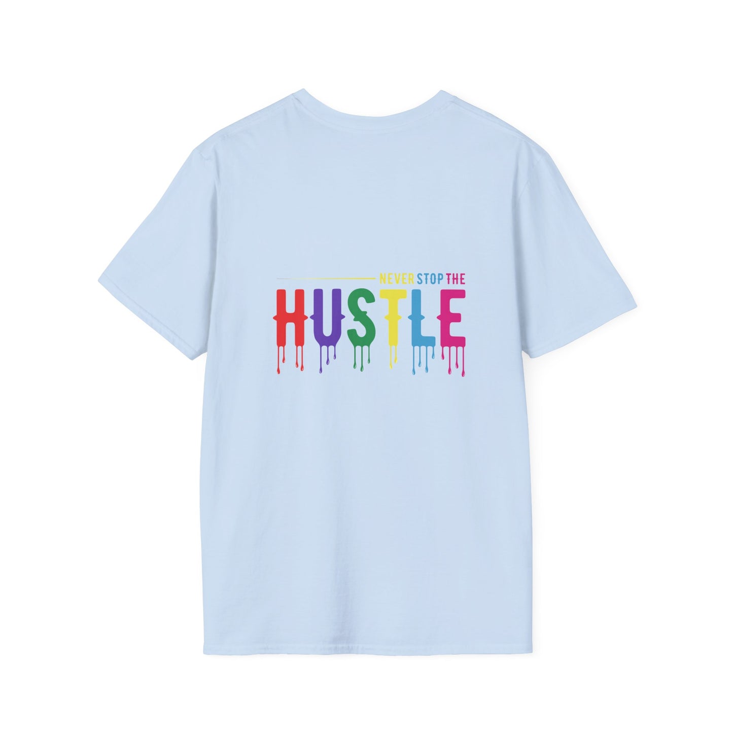 Colorful Hustle Tee – Soft T-Shirt for Entrepreneurs