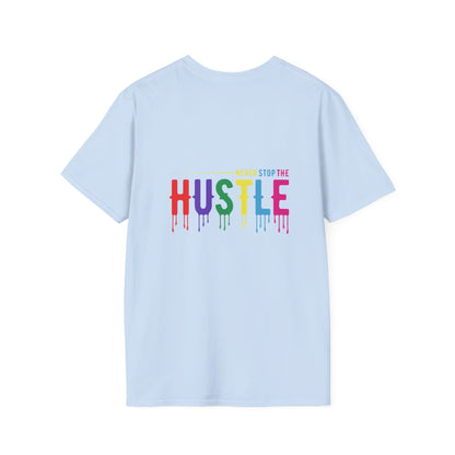 Colorful Hustle Tee – Soft T-Shirt for Entrepreneurs