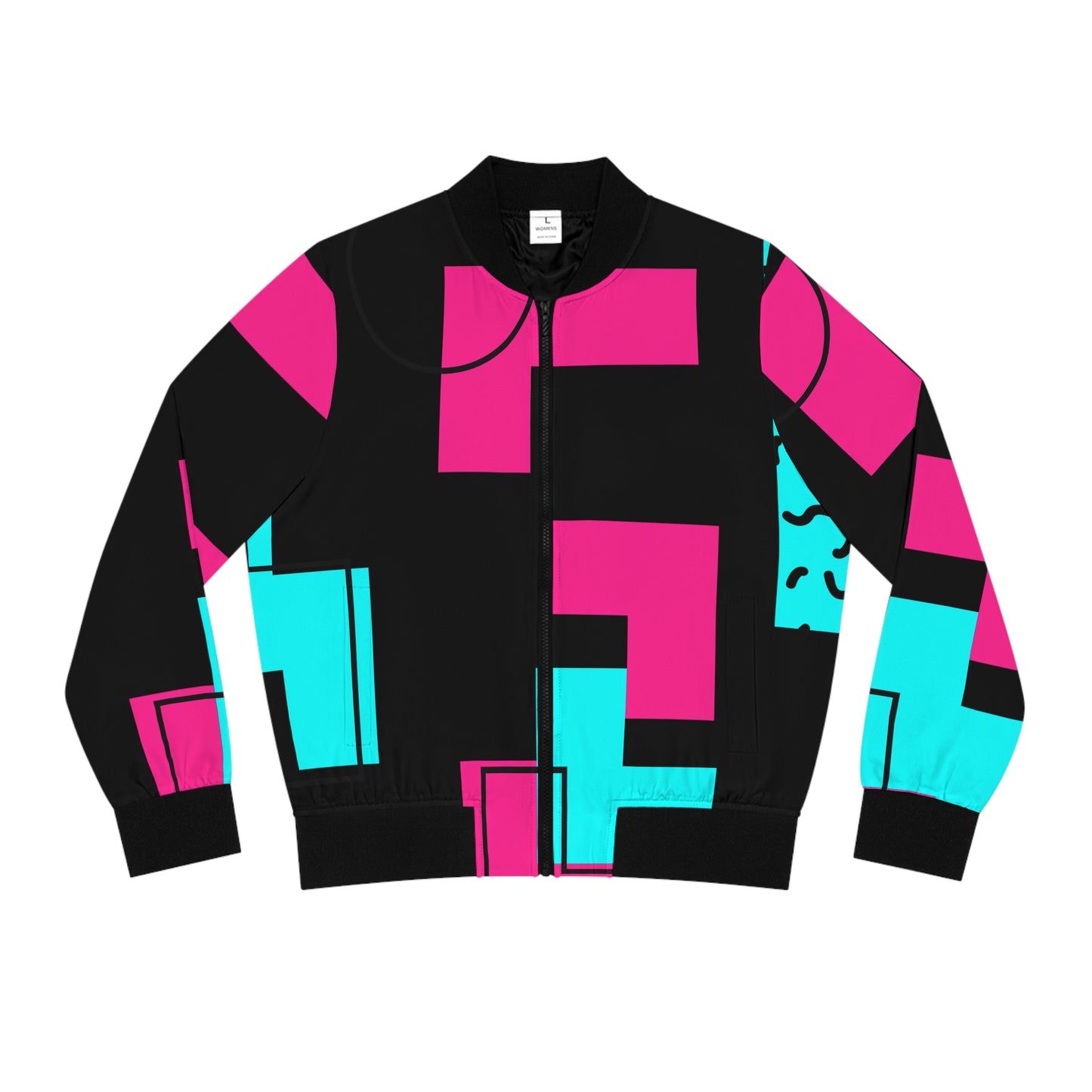 Electric Bloom Bomber Jacket – Bold. Bright. Unforgettable