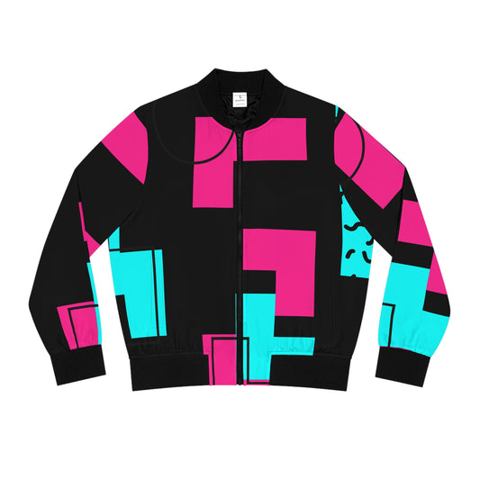 Electric Bloom Bomber Jacket – Bold. Bright. Unforgettable