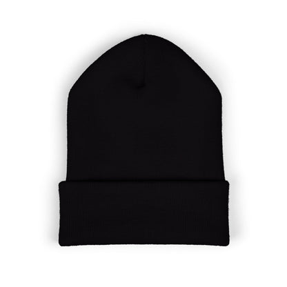 🖤 No Label. No Legacy – Cuffed Beanie Minimal words. Maximum energy.