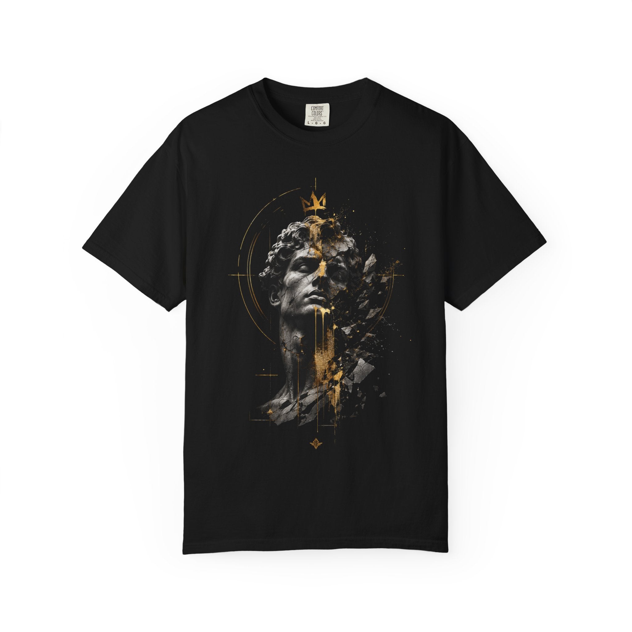 Statue Crown Portrait T-Shirt