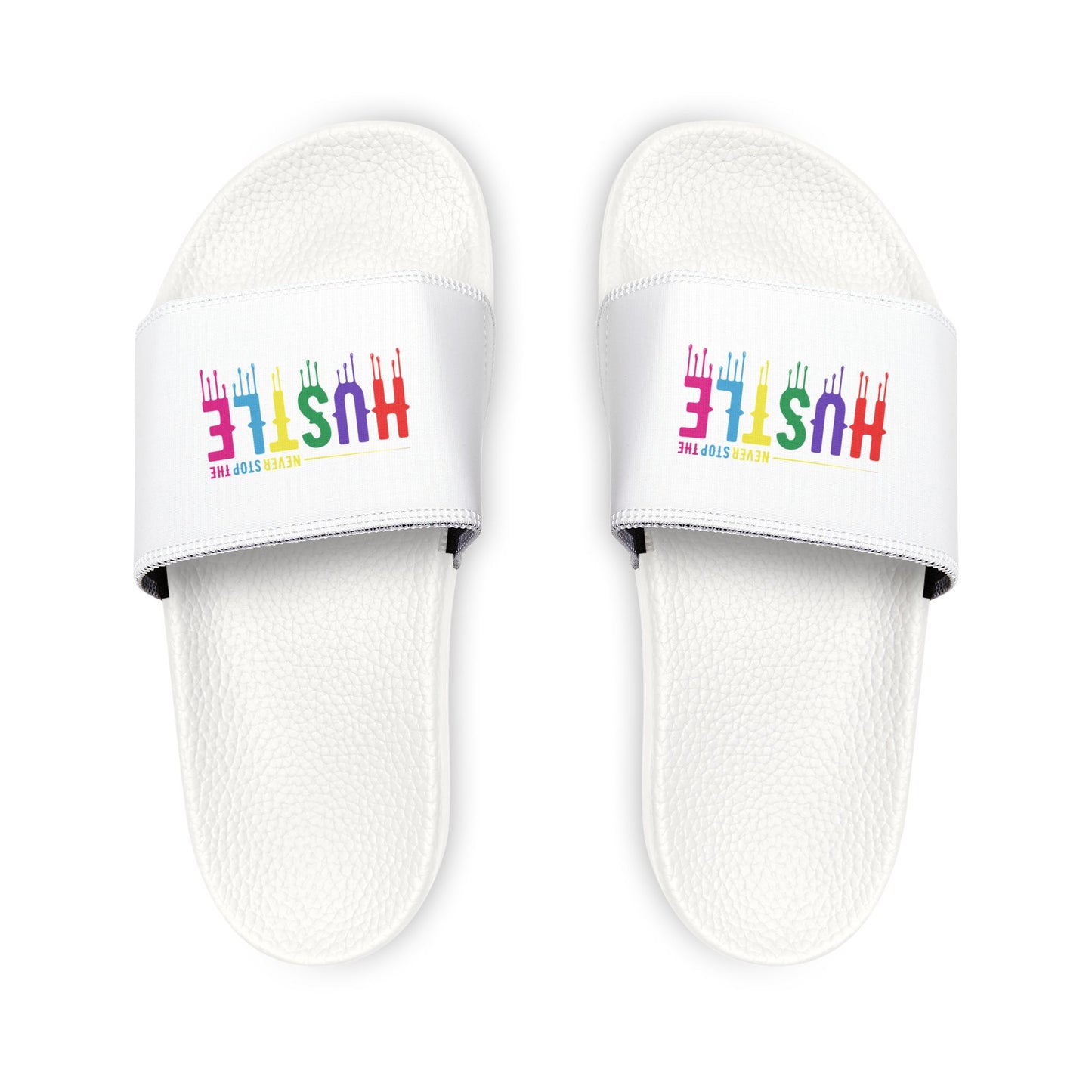 Colorful Hustle Sandals | Bold Summer Slides, Customizable Comfort, Vacation Ready, Everyday Style for Her