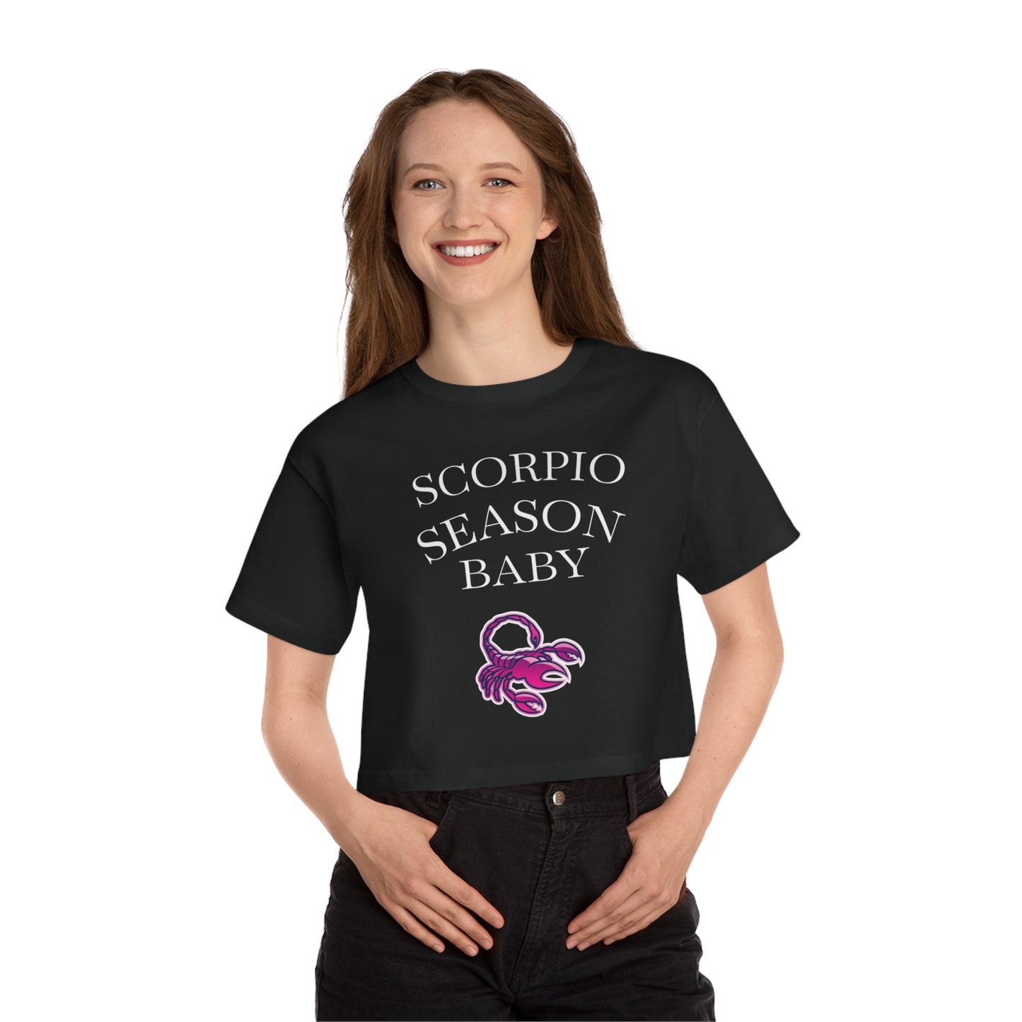 Scorpio Season Baby Cropped T-Shirt
