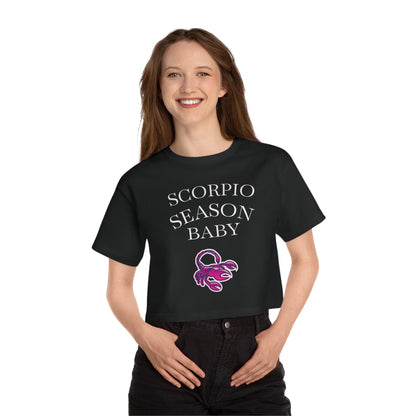 Scorpio Season Baby Cropped T-Shirt