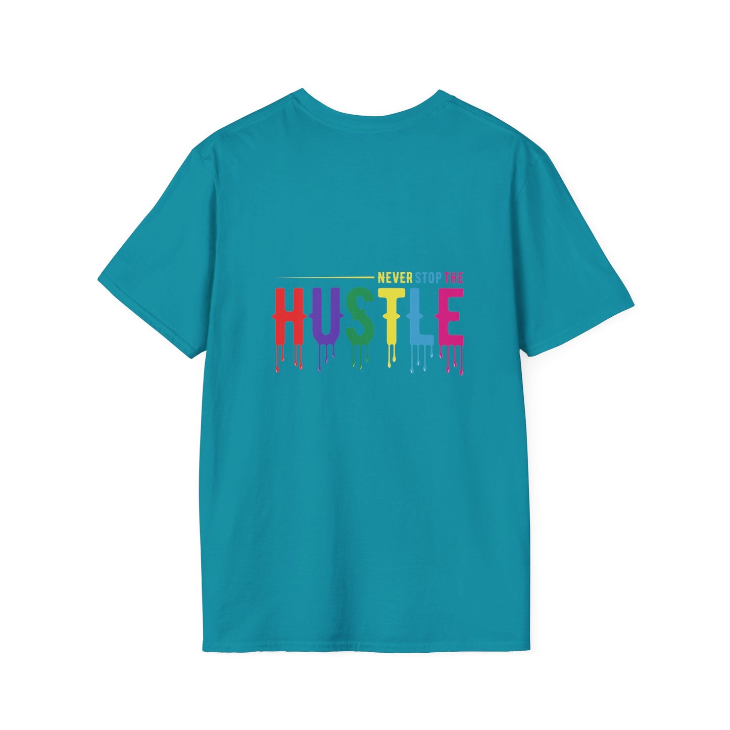 Colorful Hustle Tee – Soft T-Shirt for Entrepreneurs