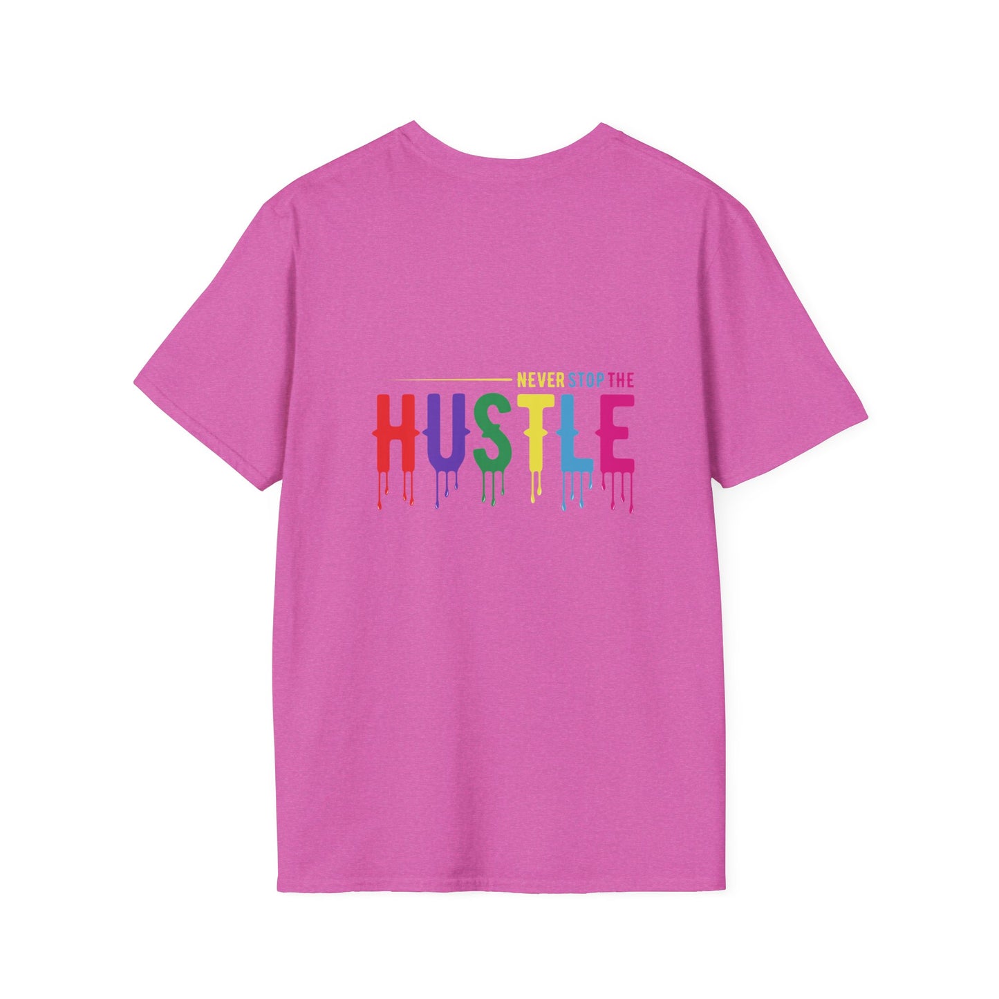 Colorful Hustle Tee – Soft T-Shirt for Entrepreneurs