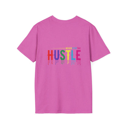 Colorful Hustle Tee – Soft T-Shirt for Entrepreneurs