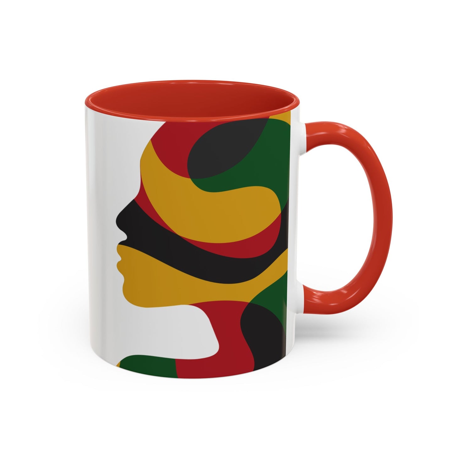 Juneteenth Freedom Day Accent Coffee Mug | Celebrate Liberation, Bold Black History Gift, Vibrant Home & Office Decor