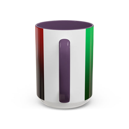 Juneteenth Accent Coffee Mug - Celebrate Freedom, Gift for Black History Month, Unique Housewarming Gift, Colorful Mug for All Occasions