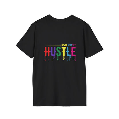 Colorful Hustle Tee – Soft T-Shirt for Entrepreneurs