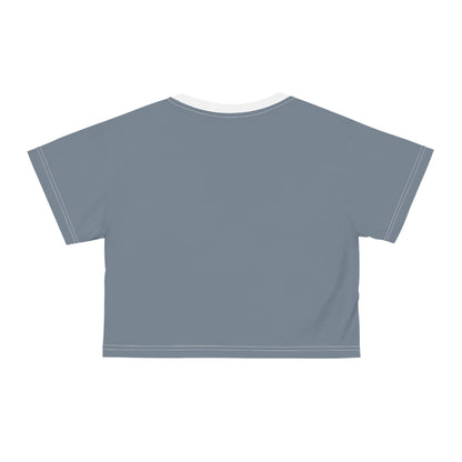 Classic Gray Crop Tee – Effortless Comfort, Everyday Versatility, Timeless Style