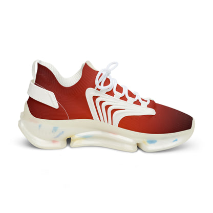 :  🔥 Fire Orange Mesh Sneakers for Men – Where Performance Meets Bold Style