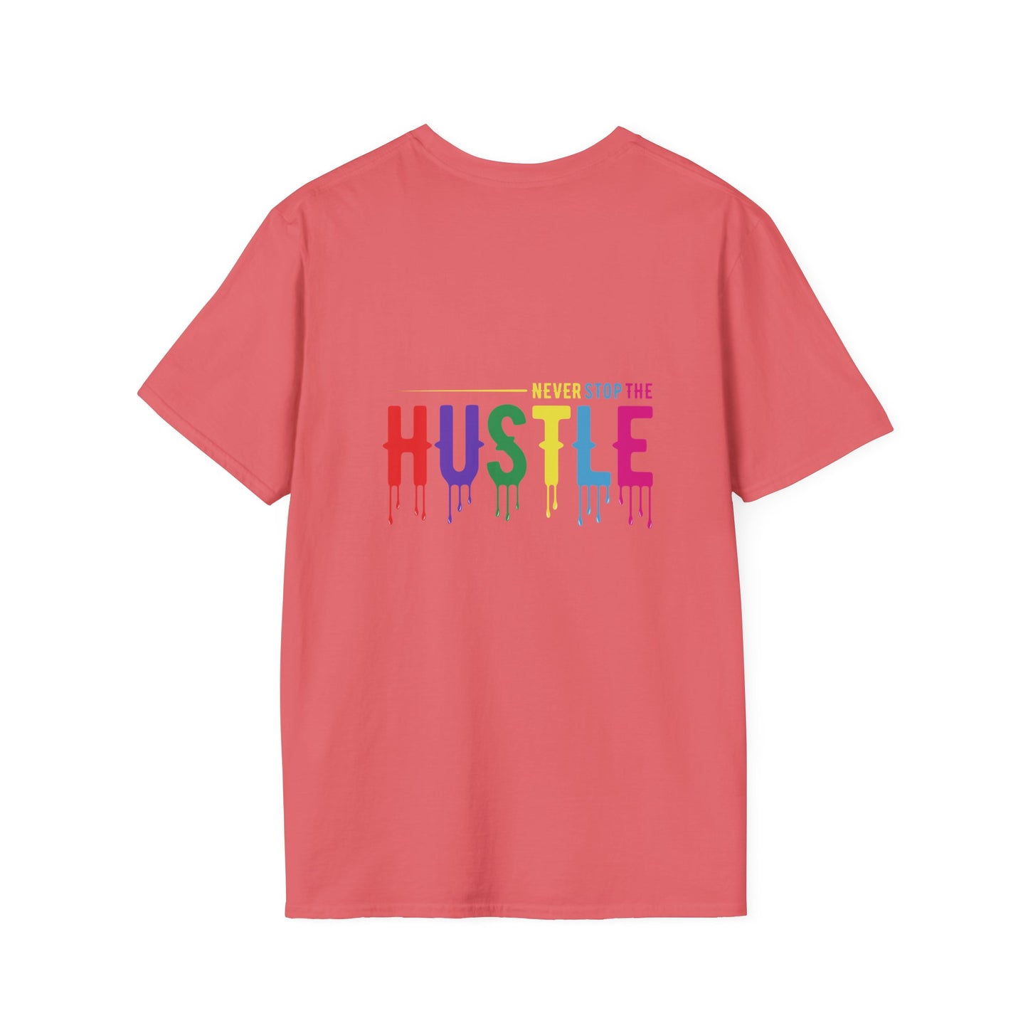Colorful Hustle Tee – Soft T-Shirt for Entrepreneurs