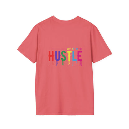 Colorful Hustle Tee – Soft T-Shirt for Entrepreneurs