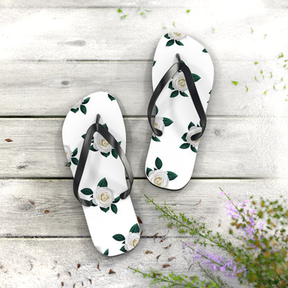 Floral Comfort Flip Flops – Effortless Style for Your Summer Glow-Up