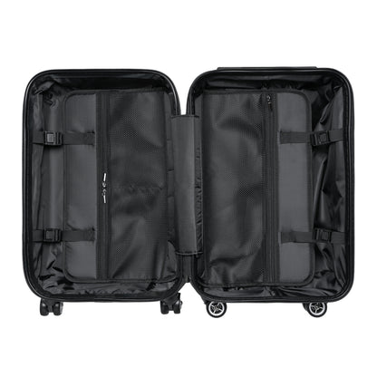 👑 Wrapped in Royalty – Luxurious Travel Suitcase