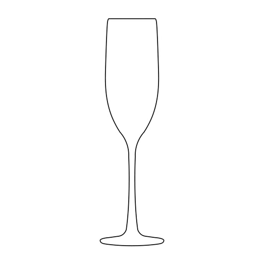 Cheers to Us – Champagne Glass