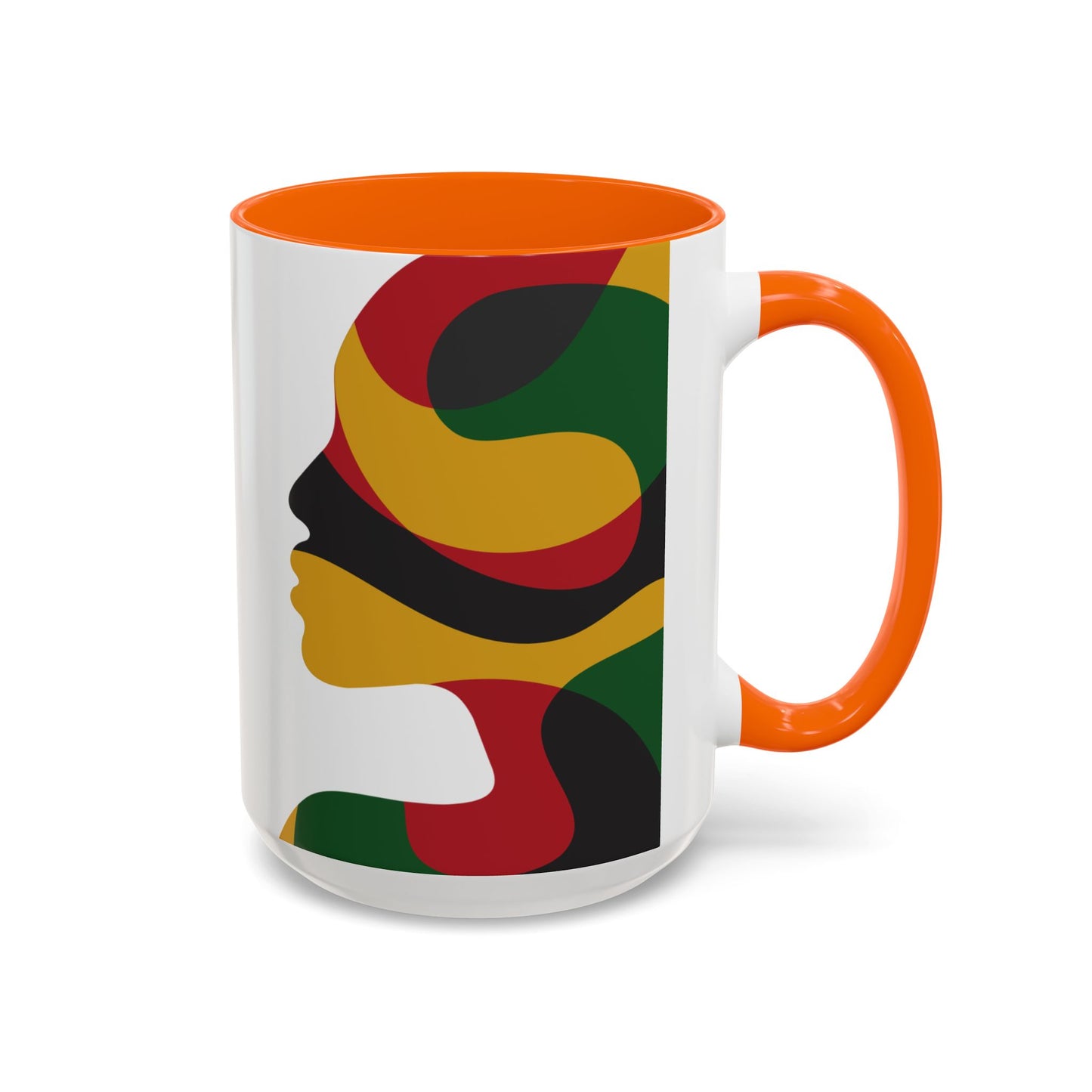 Juneteenth Freedom Day Accent Coffee Mug | Celebrate Liberation, Bold Black History Gift, Vibrant Home & Office Decor