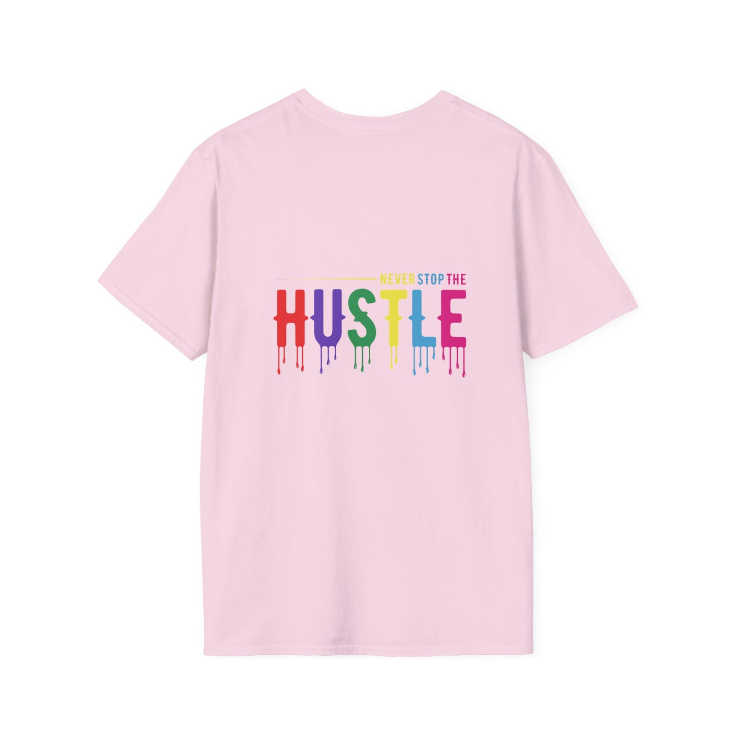 Colorful Hustle Tee – Soft T-Shirt for Entrepreneurs