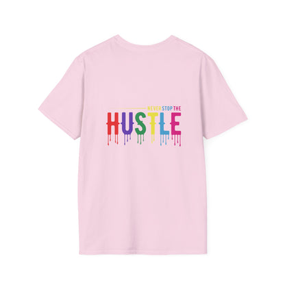 Colorful Hustle Tee – Soft T-Shirt for Entrepreneurs