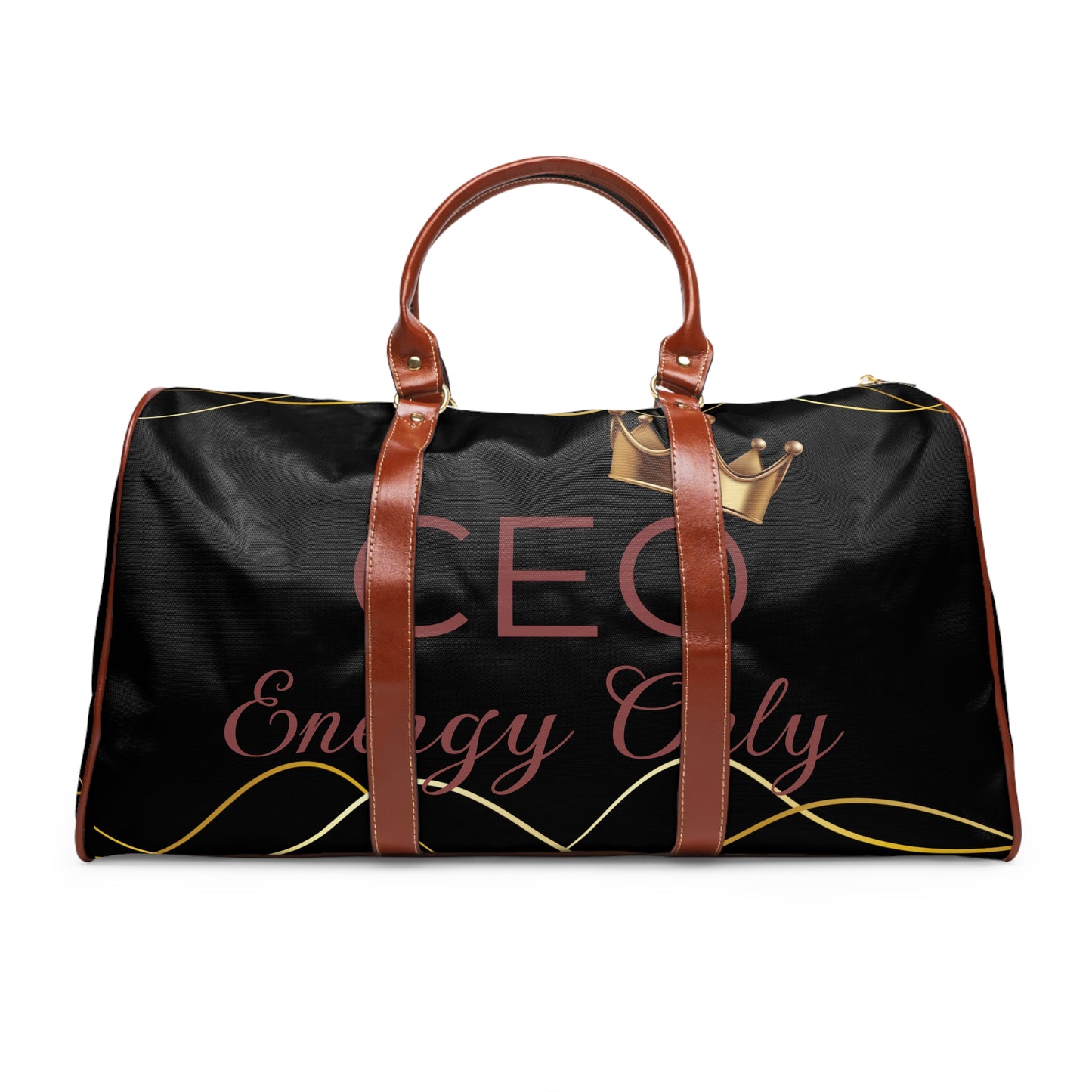 Boss Lady Waterproof Travel Bag | Chic Overnight Tote for Stylish Go-Getters