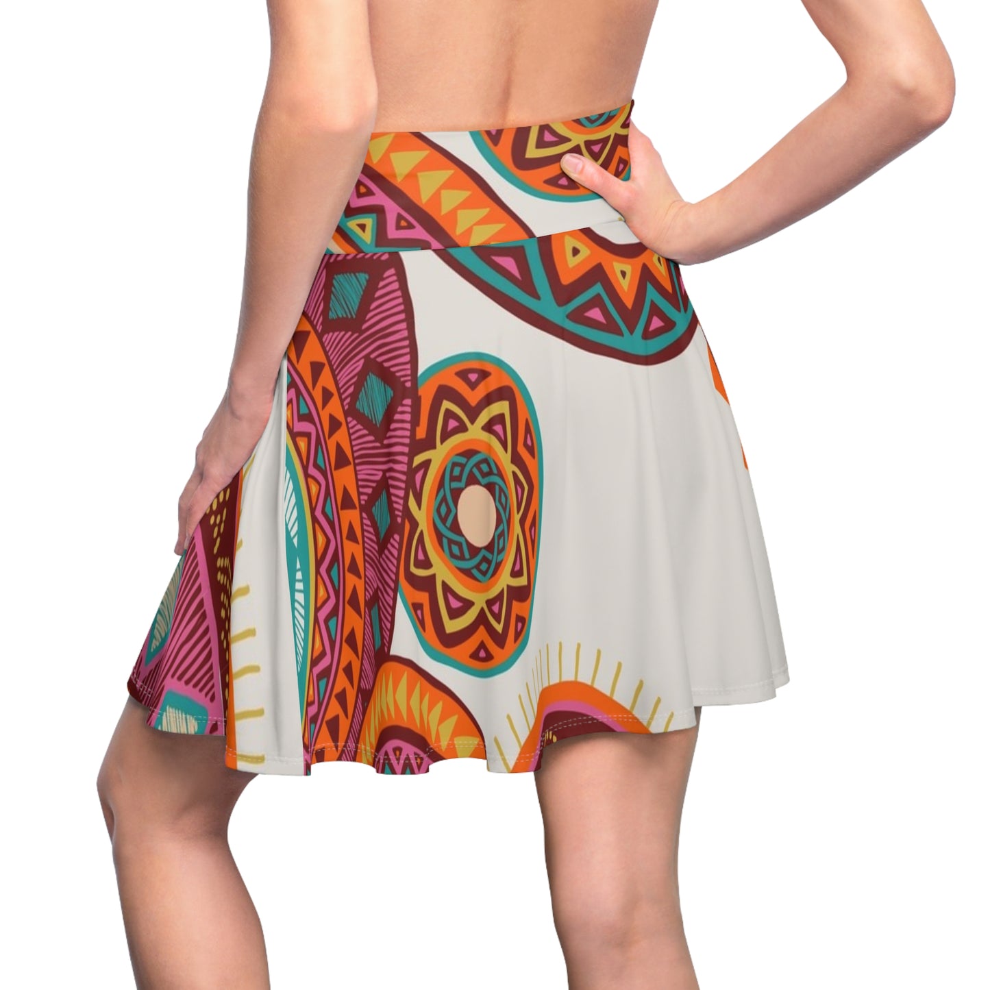 Bohemian Women's Printed Skirt – Effortless Style with a Bold Twist