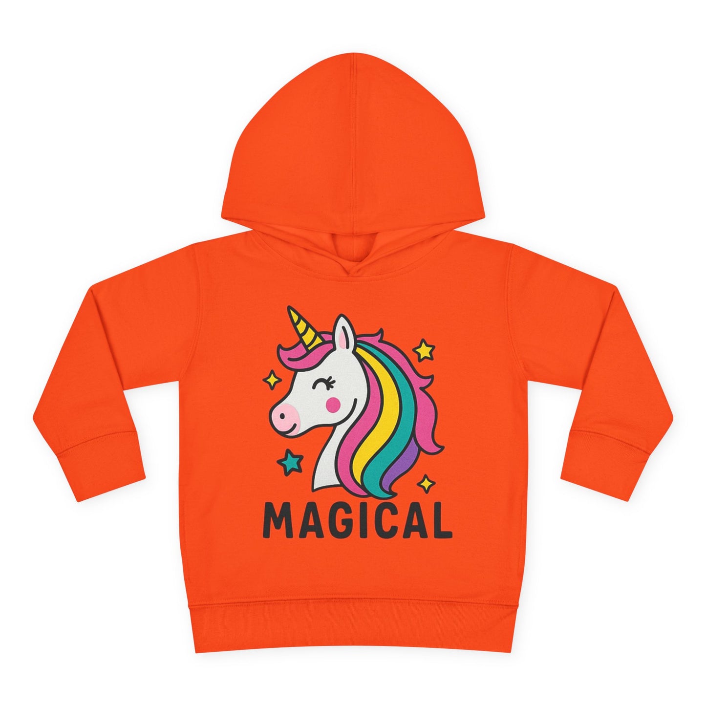 🦄 Magical Unicorn Toddler Fleece Hoodie Cozy & Cute Pullover for Toddlers | Perfect for Birthdays, School Days & Magical Moments