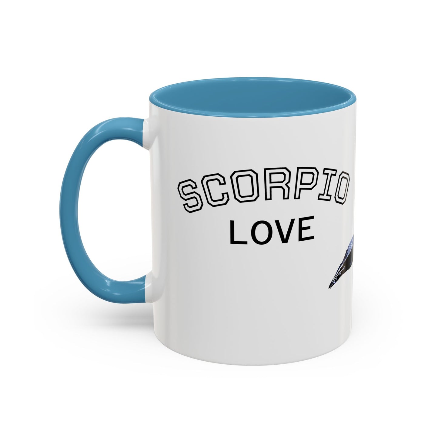 “Scorpio Bloom” Floral Accent Coffee Mug