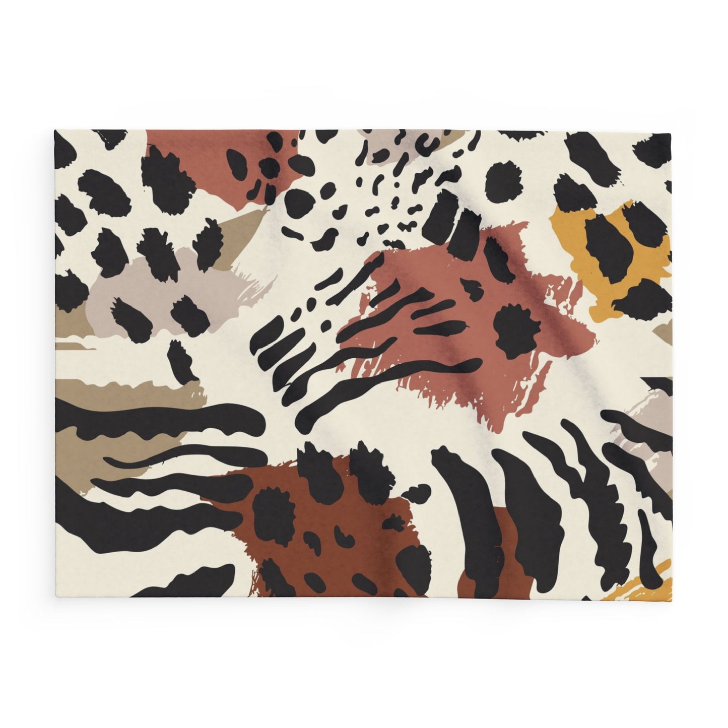 Cozy Arctic Fleece Blanket – Animal Print Throw for Stylish Comfort & Warmth
