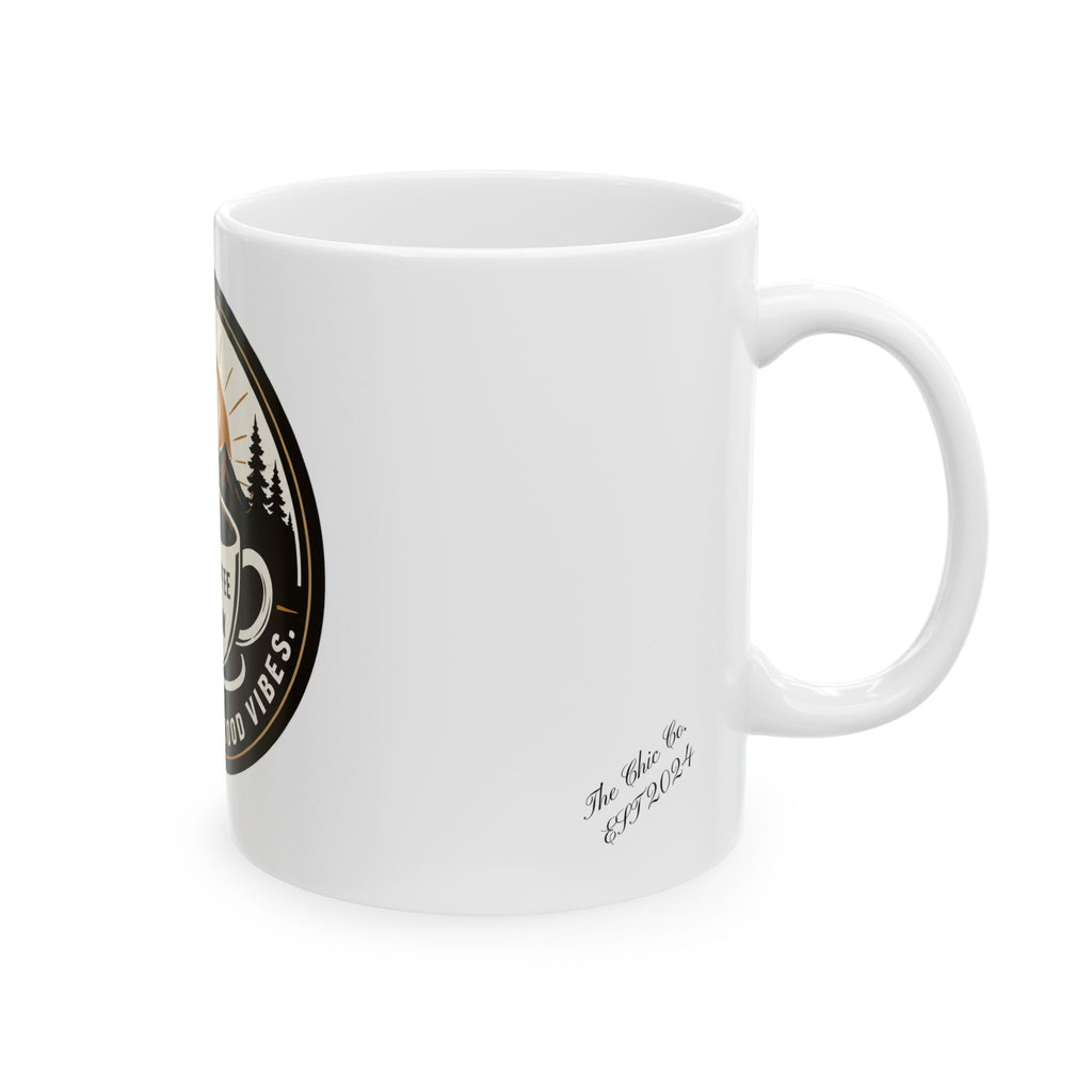 Good Coffee, Good Day Ceramic Mug — Coffee Lover Gift (11oz & 15oz)