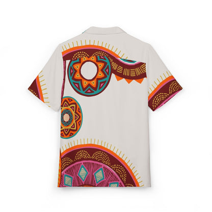 Vibrant Hawaiian Button-Down Shirt – Tropical Style, Everyday Comfort