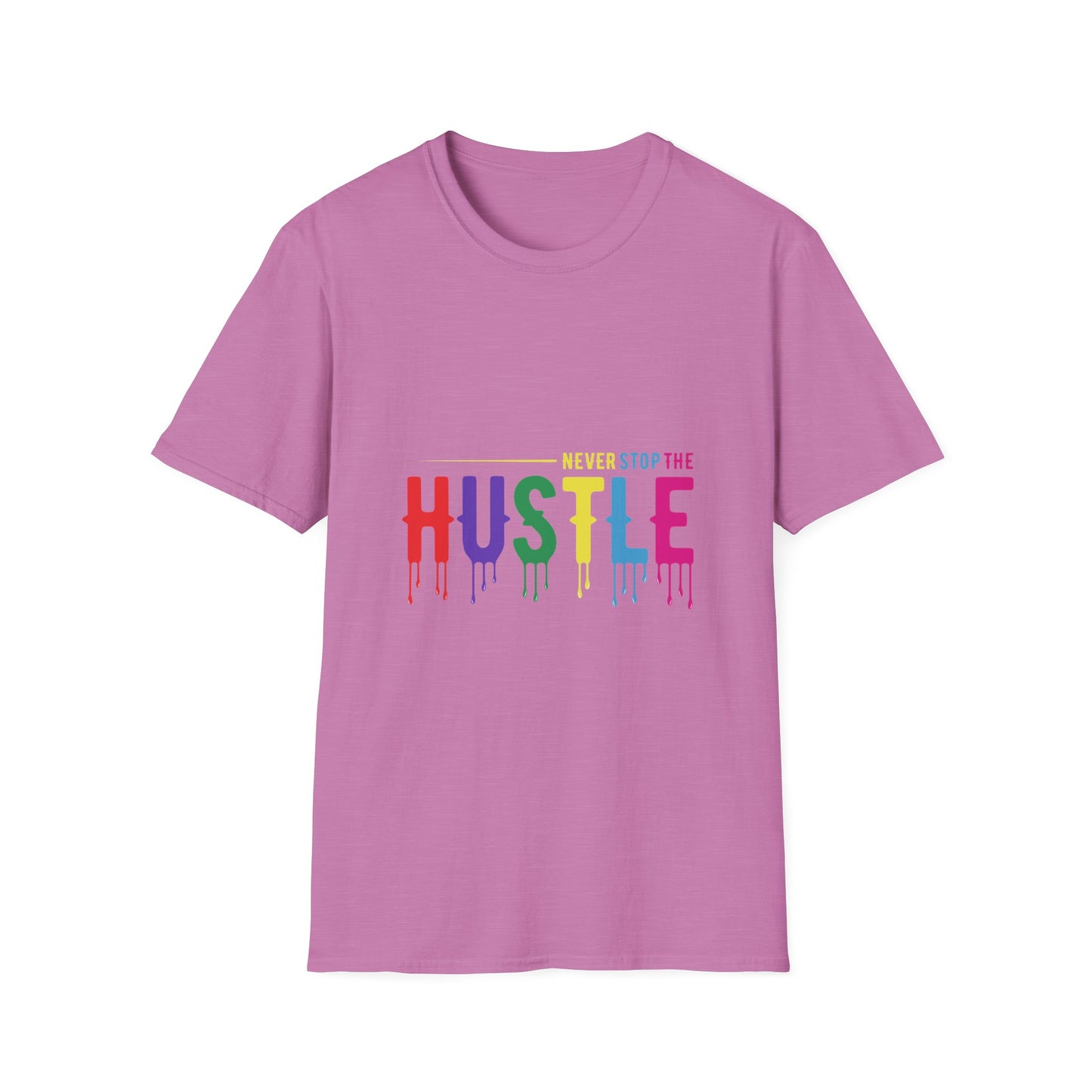 Colorful Hustle Tee – Soft T-Shirt for Entrepreneurs