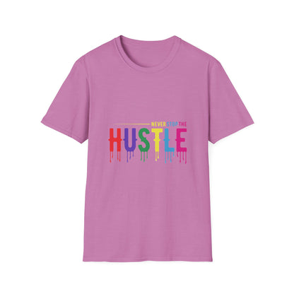 Colorful Hustle Tee – Soft T-Shirt for Entrepreneurs