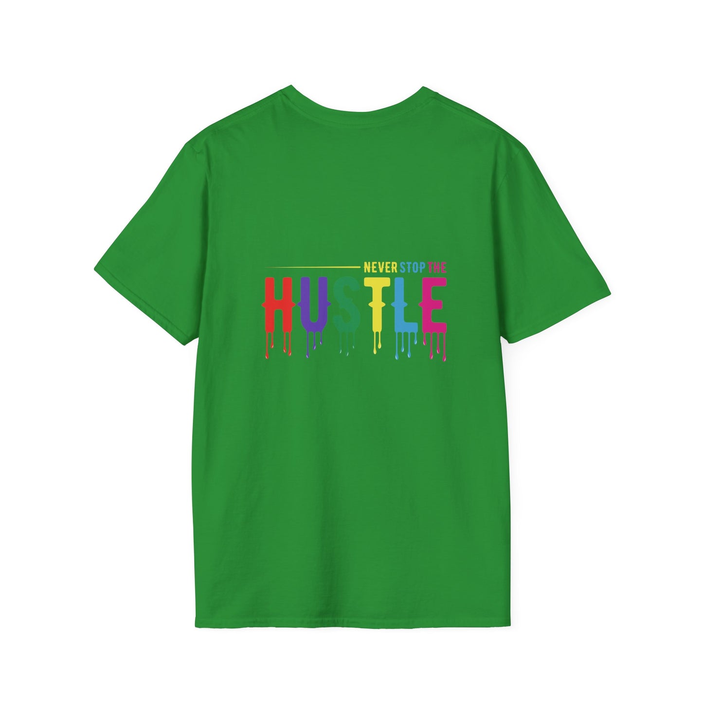 Colorful Hustle Tee – Soft T-Shirt for Entrepreneurs