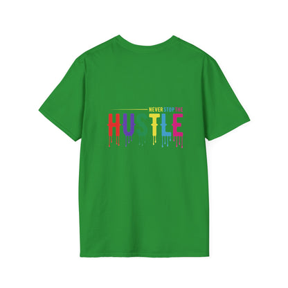 Colorful Hustle Tee – Soft T-Shirt for Entrepreneurs