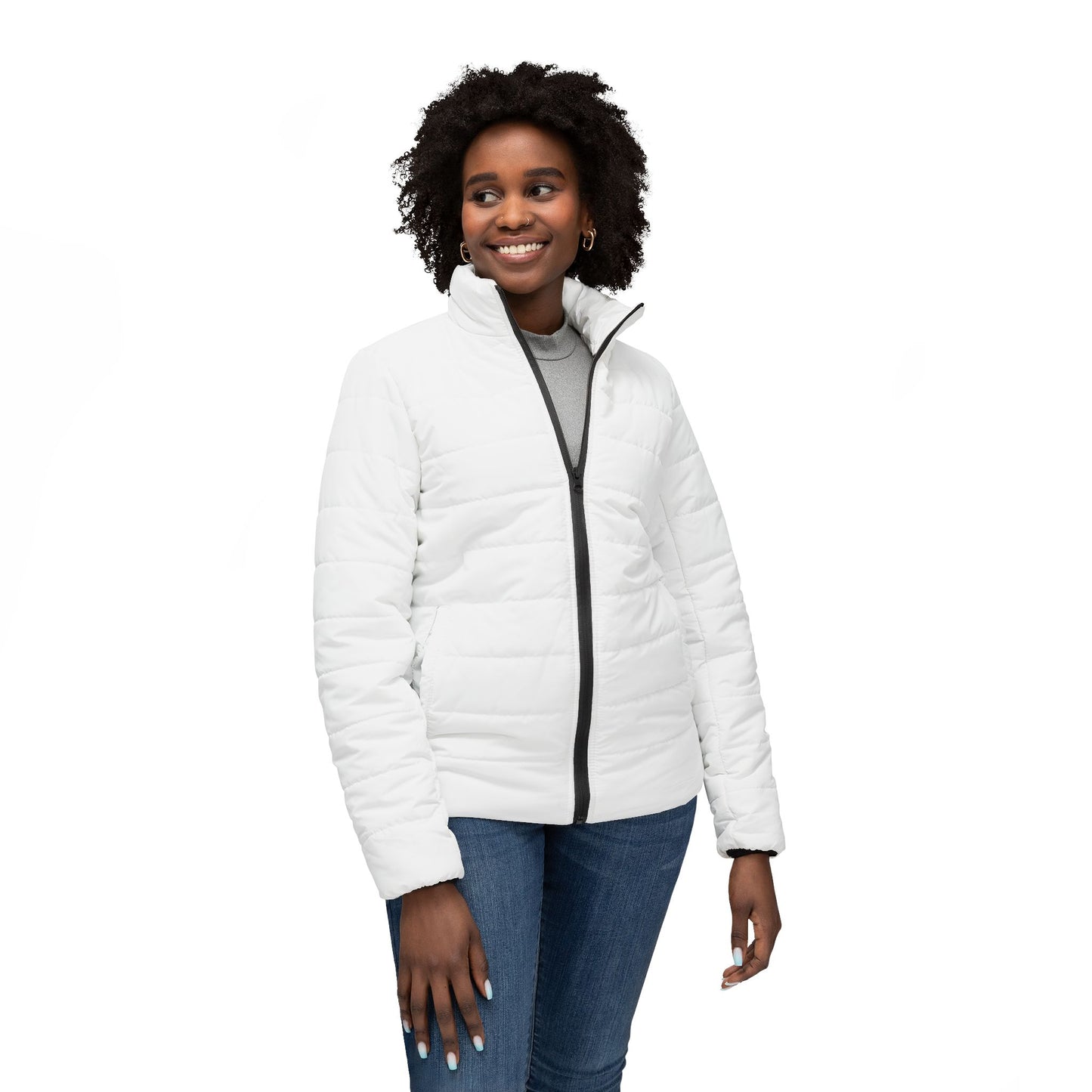 Chic Women’s Puffer Jacket | Stylish Cold-Weather Layer, Cozy Outerwear, Fashion-Forward Gift for Her