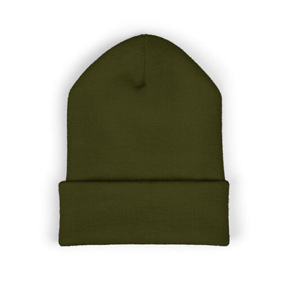 🖤 No Label. No Legacy – Cuffed Beanie Minimal words. Maximum energy.