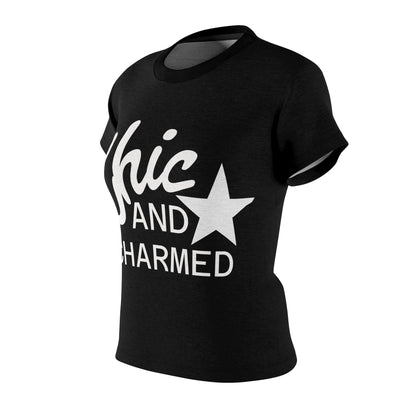 Chic & Charmed Women's Graphic Tee – Everyday Style with a Bold Twist