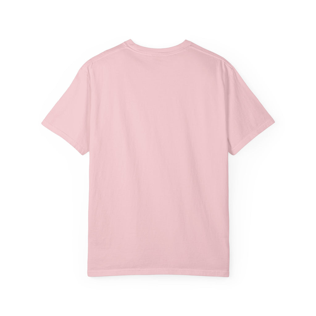 Futuristic Metal Emblem Graphic T‑Shirt